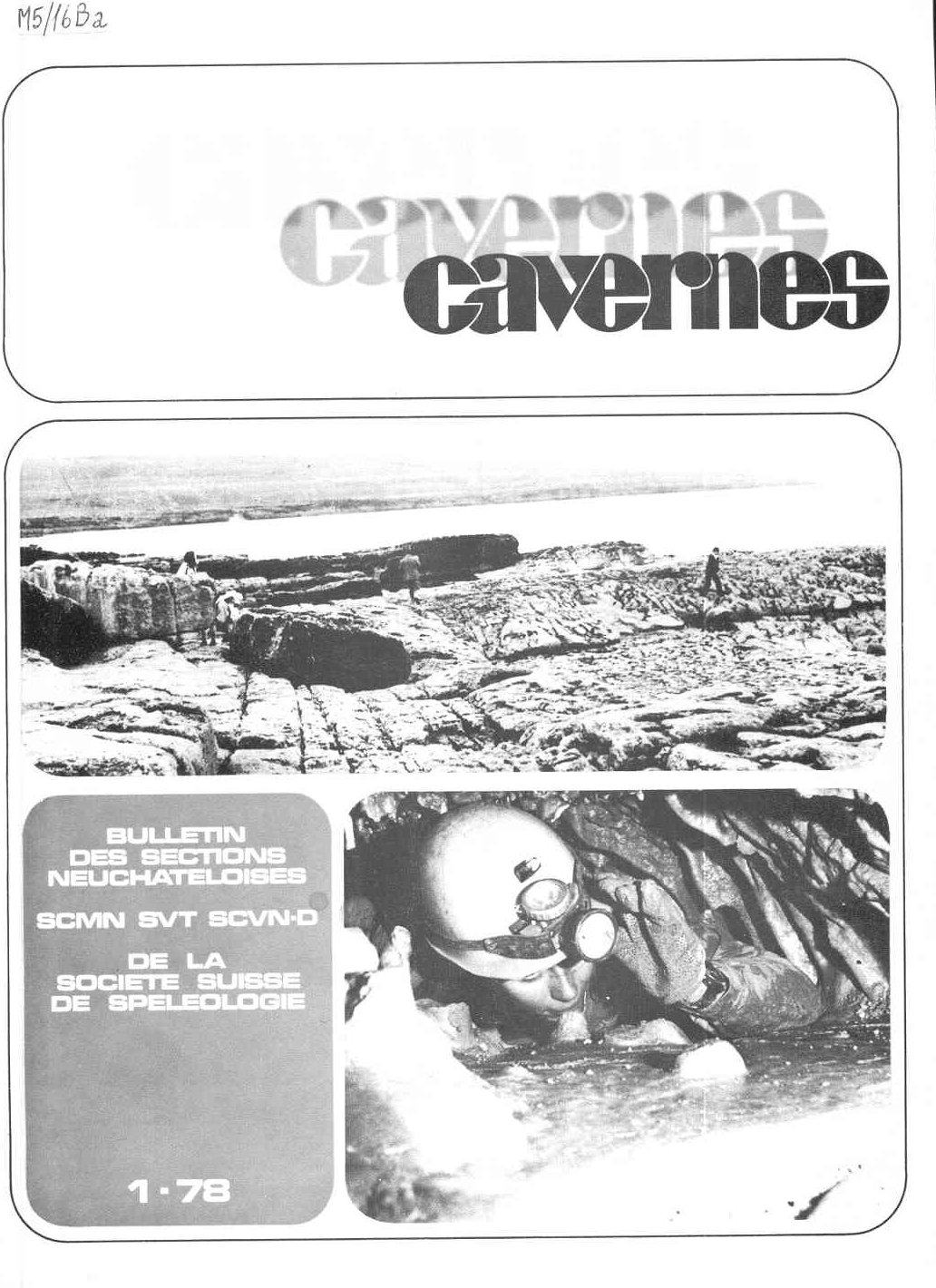 Cavernes/copertina anno 1978 n°1.jpg